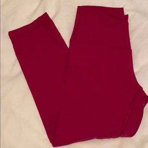 Lululemon Align Crop 21” size 4